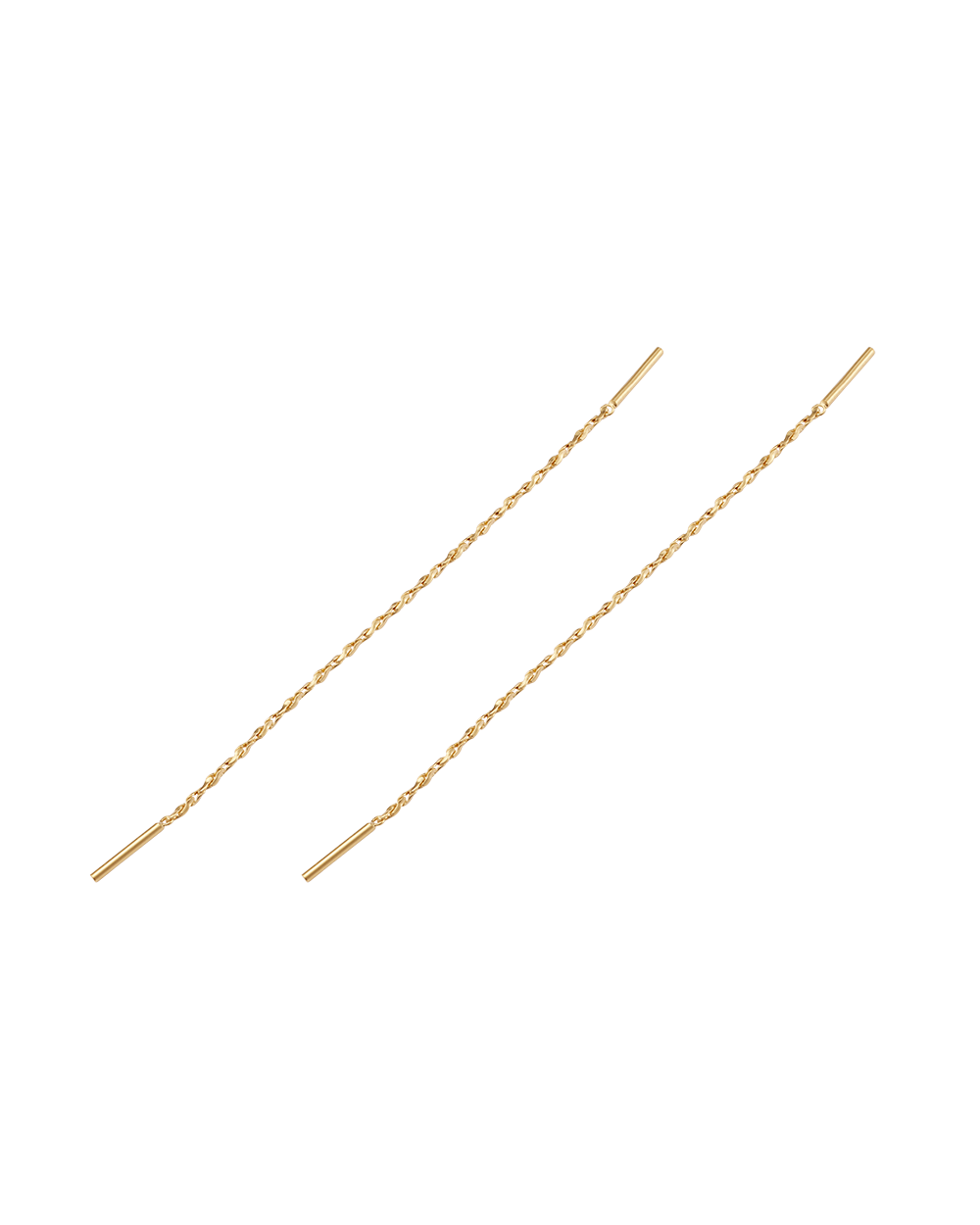 LUCIA THREADER (18K GOLD PLATED) IMAGE 5