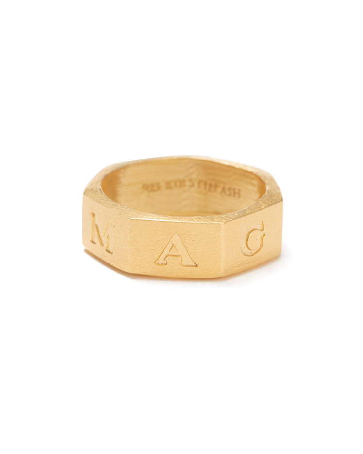 MAGIQUE RING (18K GOLD VERMEIL) IMAGE 1
