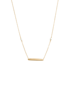 MARIS ENGRAVABLE NECKLACE (18K GOLD VERMEIL) IMAGE 1