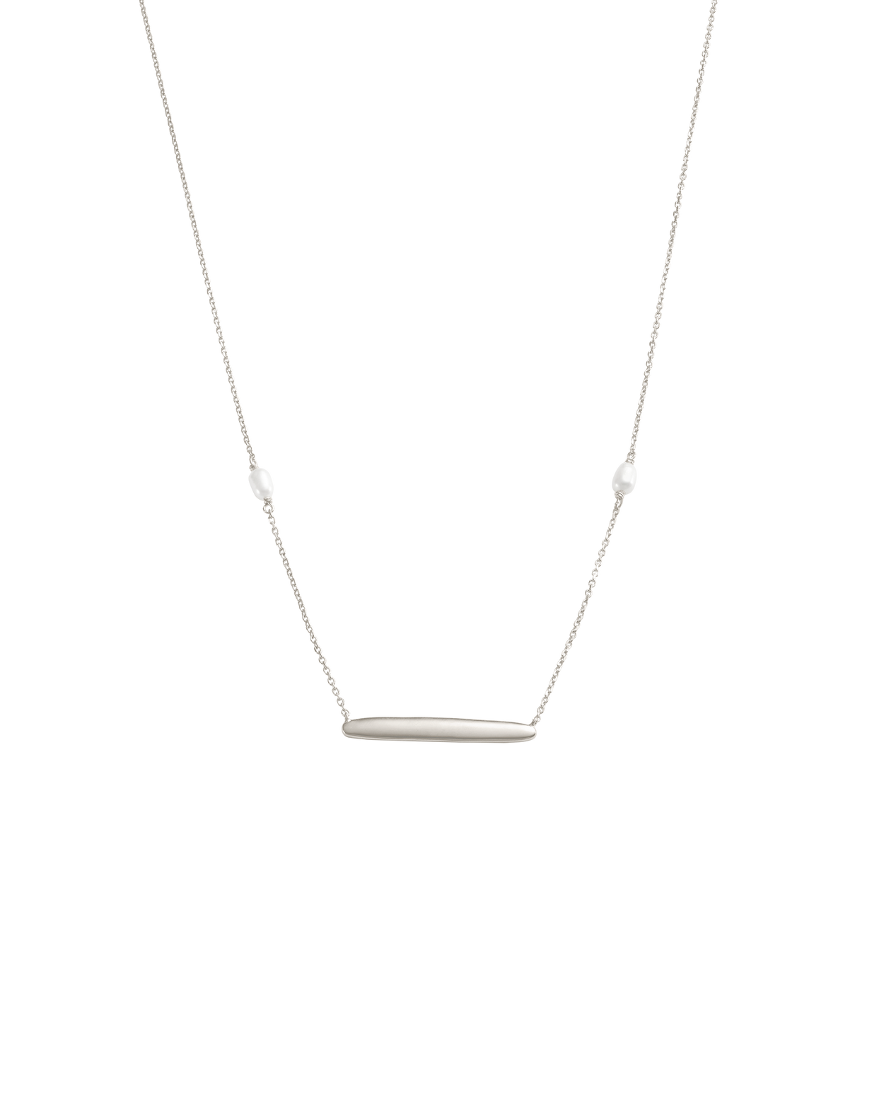MARIS ENGRAVABLE NECKLACE (STERLING SILVER) IMAGE 1