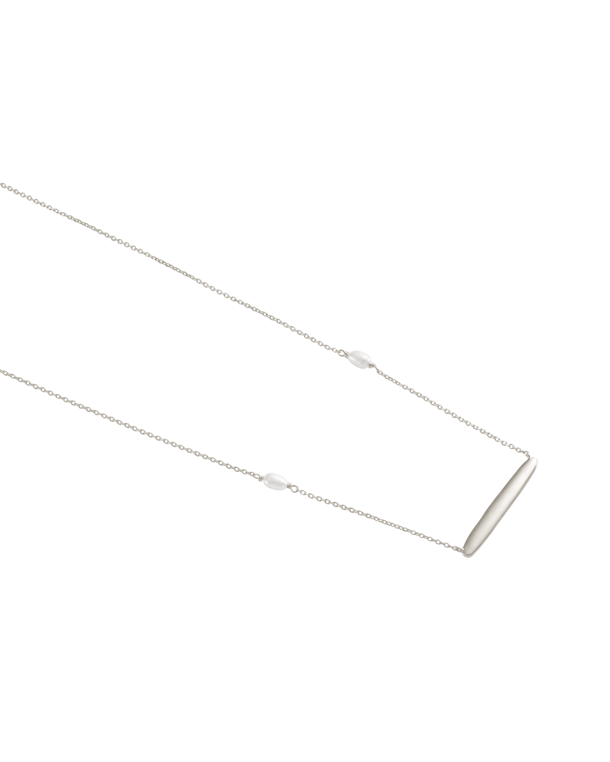 MARIS ENGRAVABLE NECKLACE (STERLING SILVER) IMAGE 5
