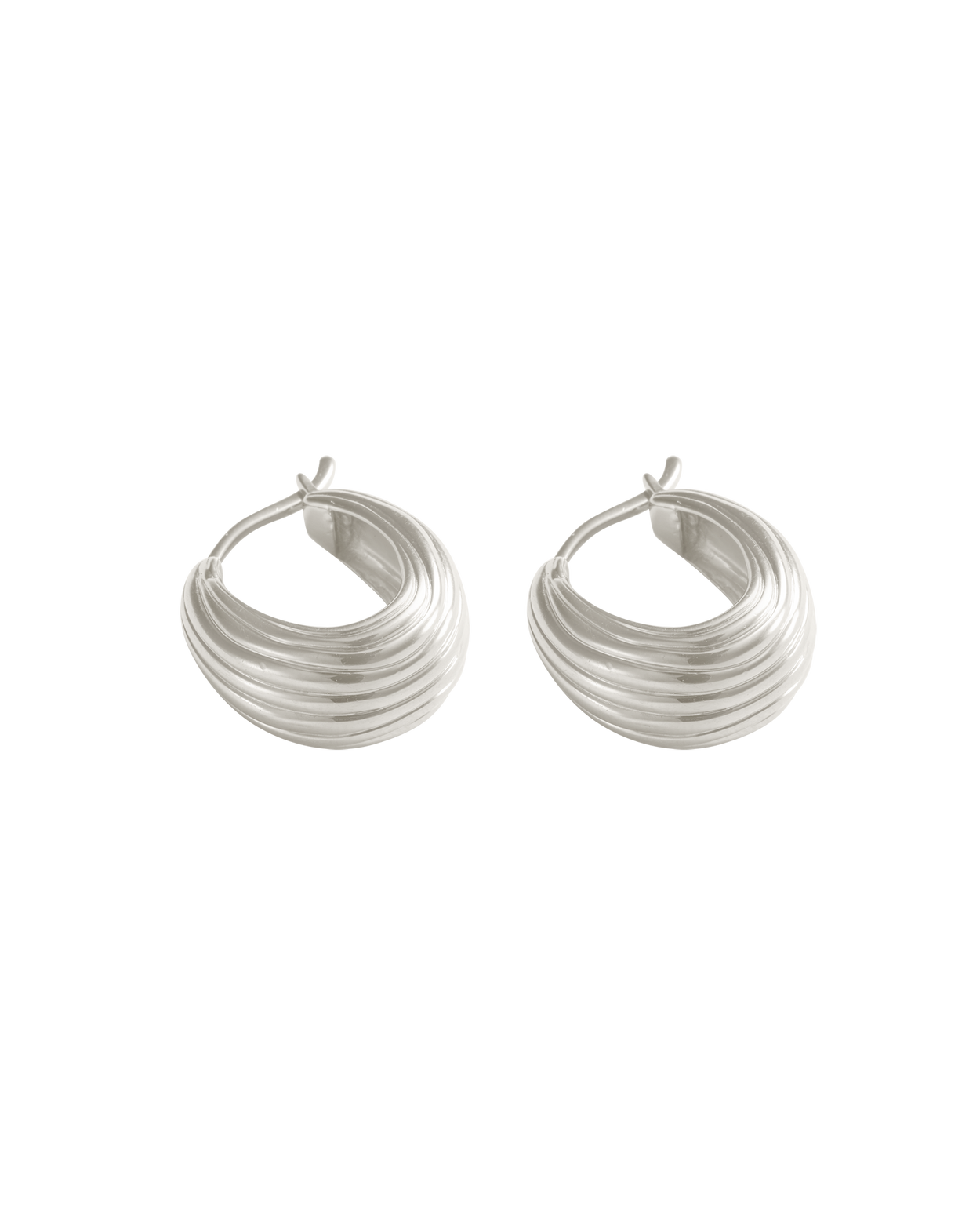 MONDO HOOPS (STERLING SILVER) IMAGE 4