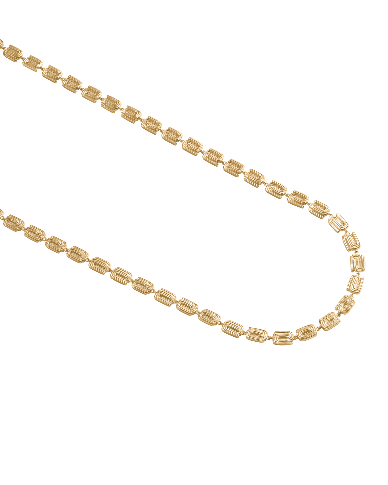 MONDO NECKLACE (18K GOLD PLATED) IMAGE 5
