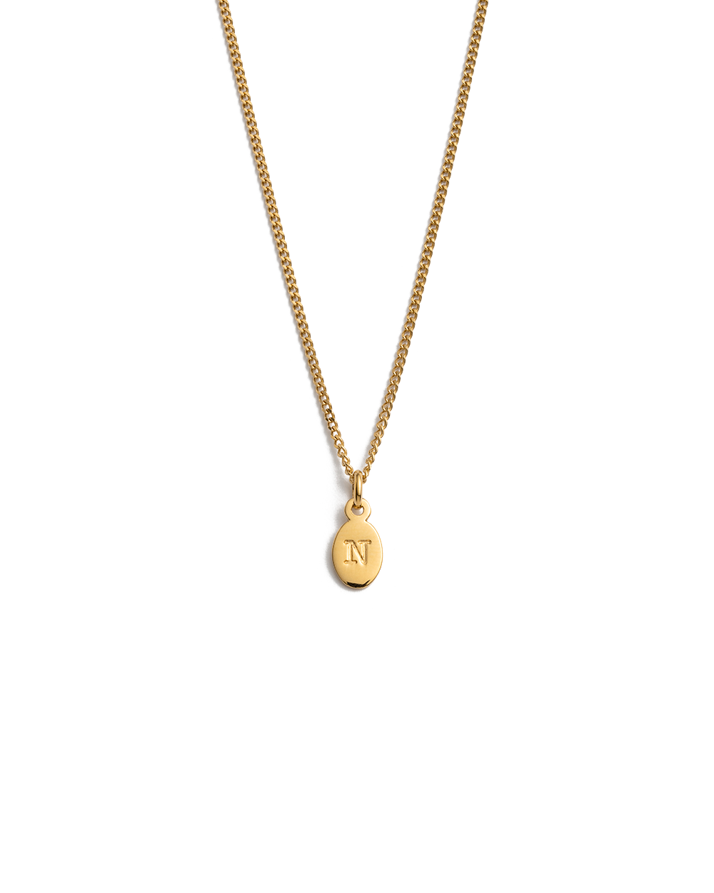 INITIAL NECKLACE A-Z (18K GOLD VERMEIL) IMAGE 19
