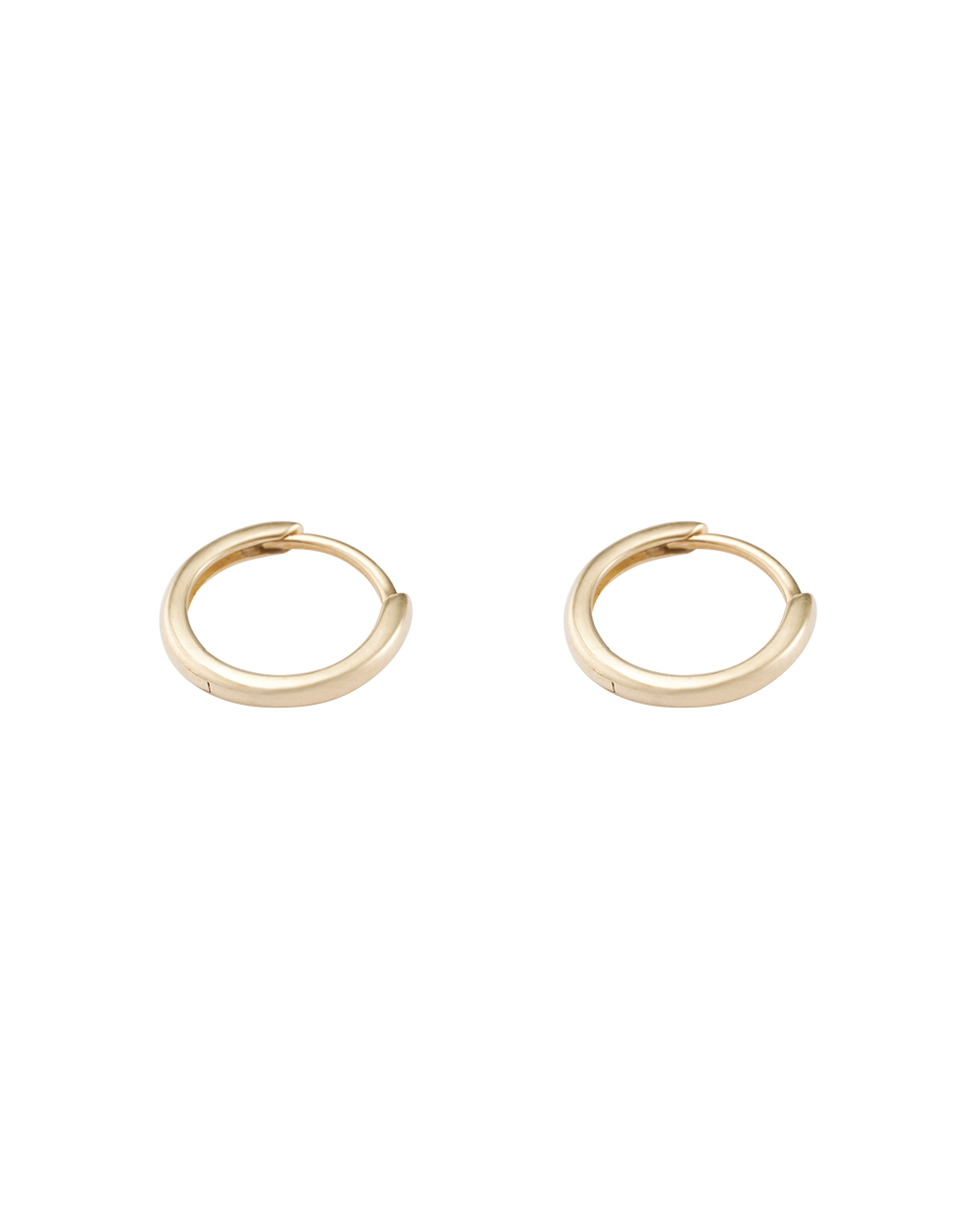 NOMADA FINE HOOPS (9K GOLD) IMAGE 5