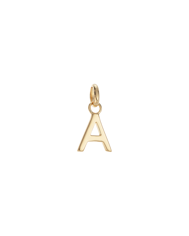 OUTLINE INITIAL A-Z (18K GOLD VERMEIL) IMAGE 1
