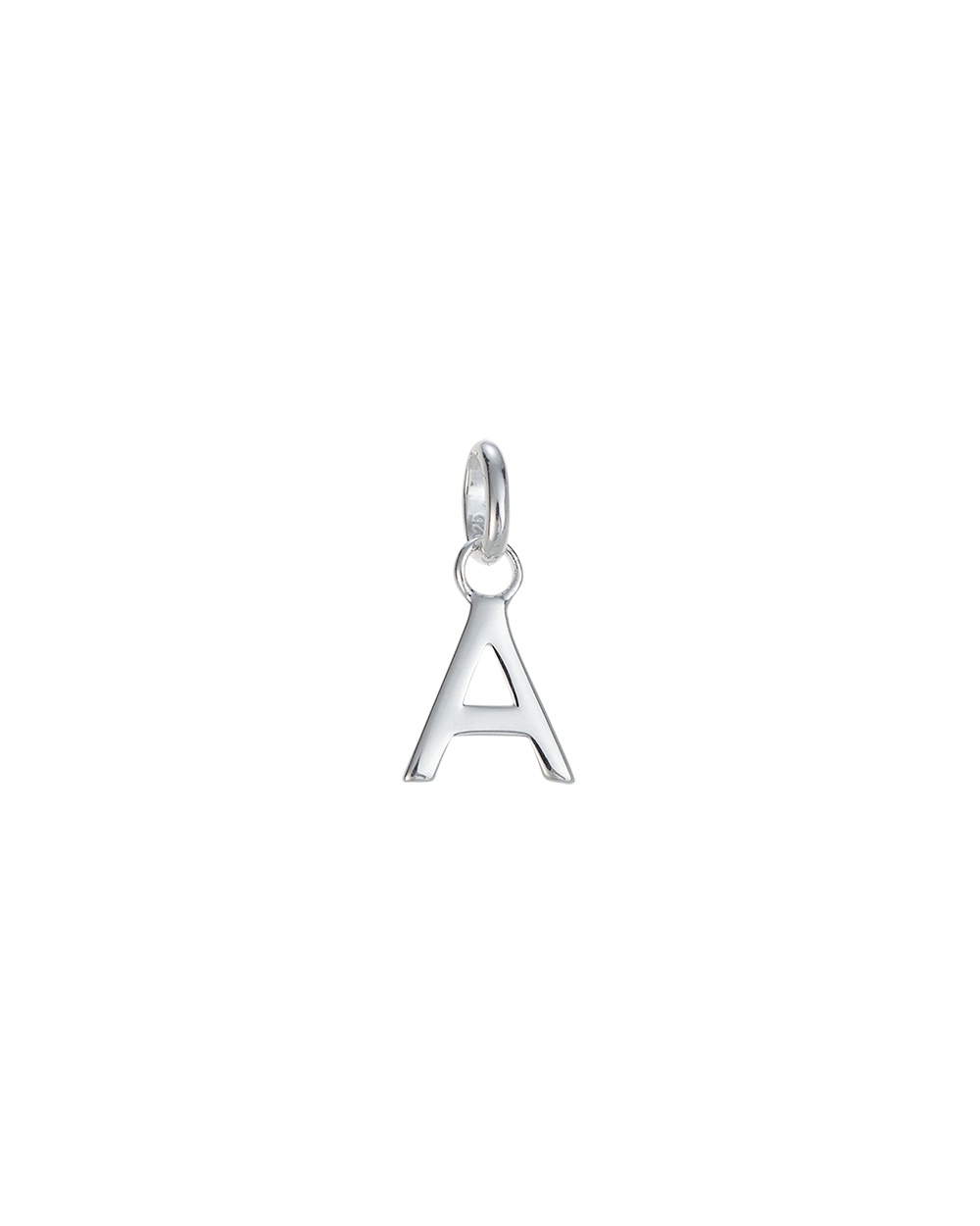 OUTLINE INITIAL A-Z (STERLING SILVER) IMAGE 1