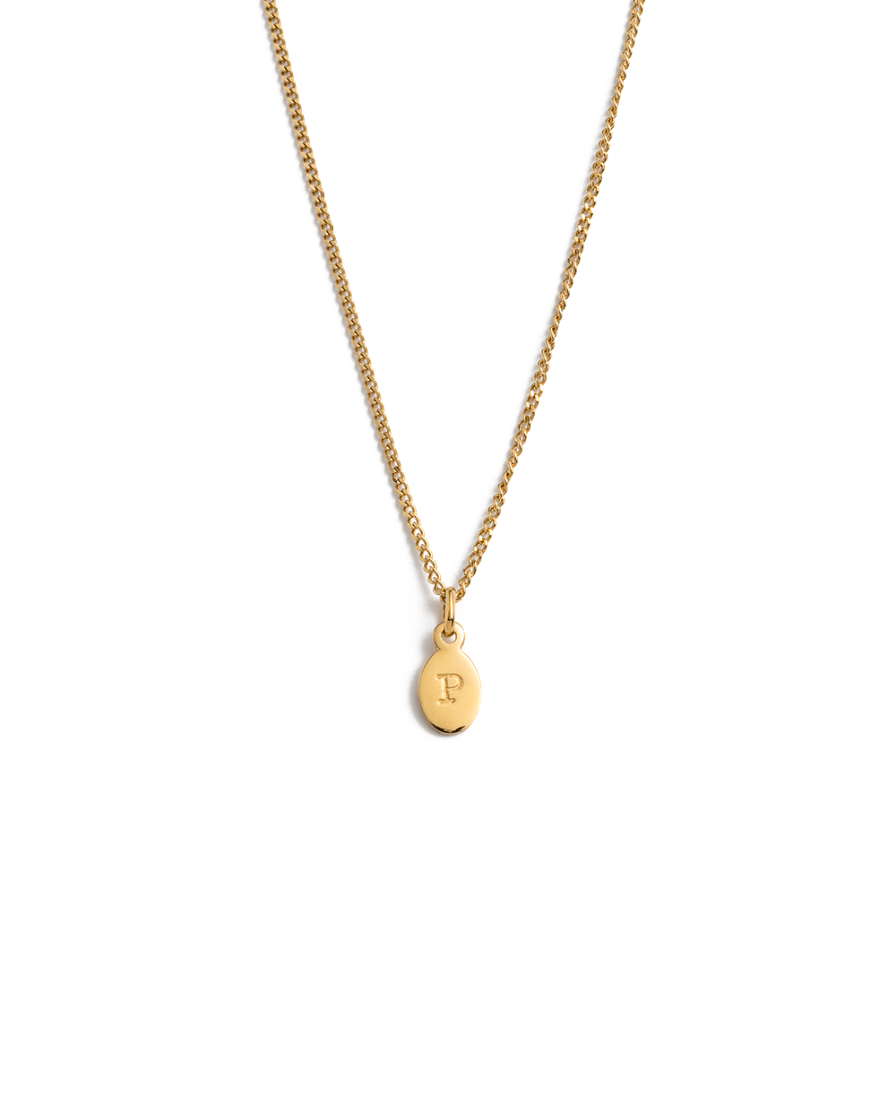 INITIAL NECKLACE A-Z (18K GOLD VERMEIL) IMAGE 21