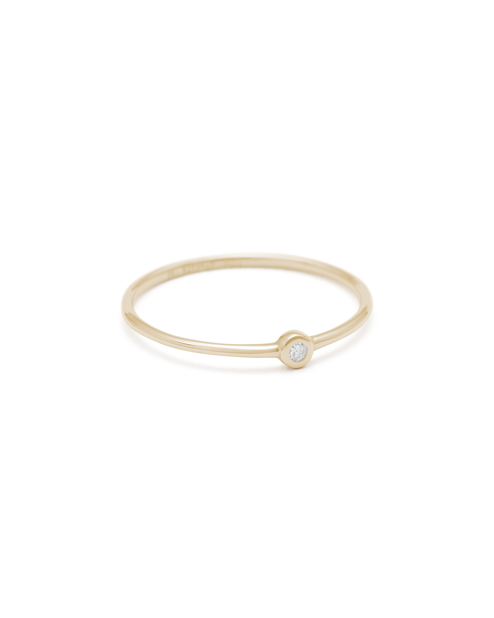 PETITE DIAMOND RING (9K GOLD) IMAGE 4
