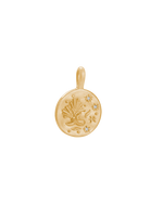 PISCES PETITE ZODIAC (18K GOLD VERMEIL) IMAGE 1