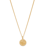 PISCES PETITE ZODIAC NECKLACE (18K GOLD VERMEIL)