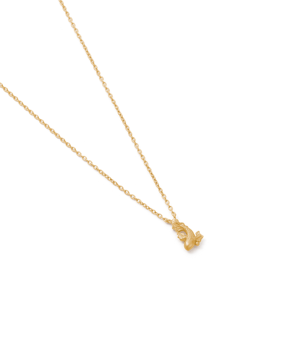 PISCES STAR SIGN NECKLACE (18K GOLD VERMEIL) IMAGE 4