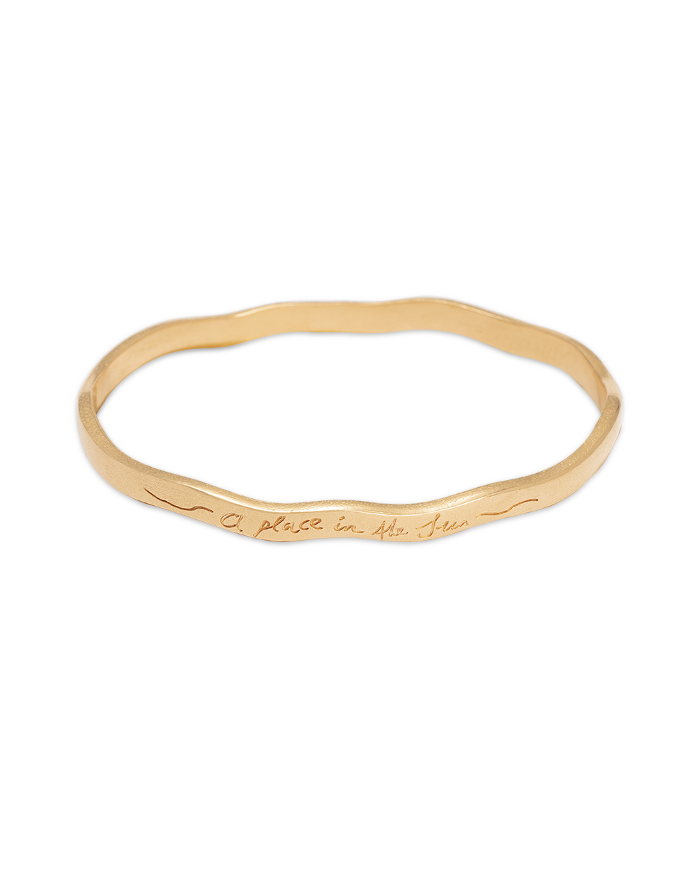 PLACE IN THE SUN BANGLE (18K GOLD VERMEIL)