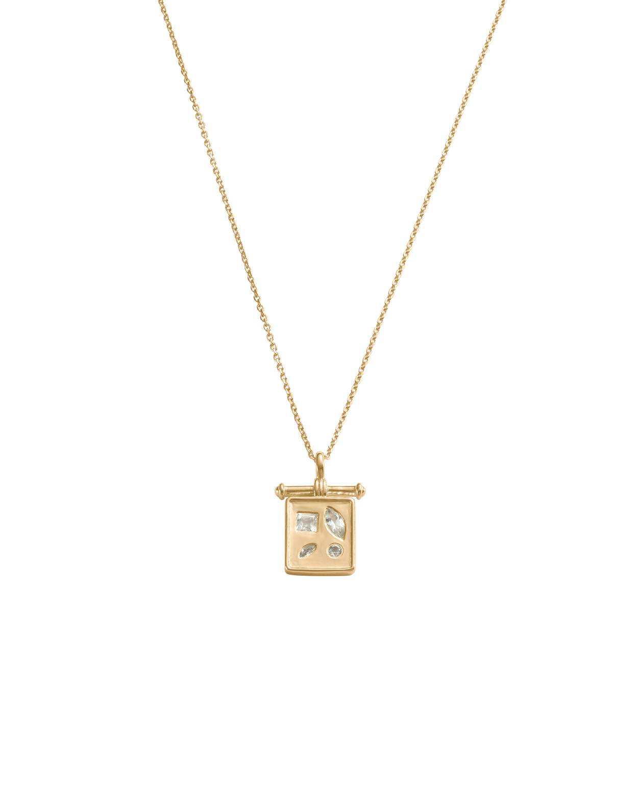 PLACE PENDANT NECKLACE (18K GOLD VERMEIL) IMAGE 1