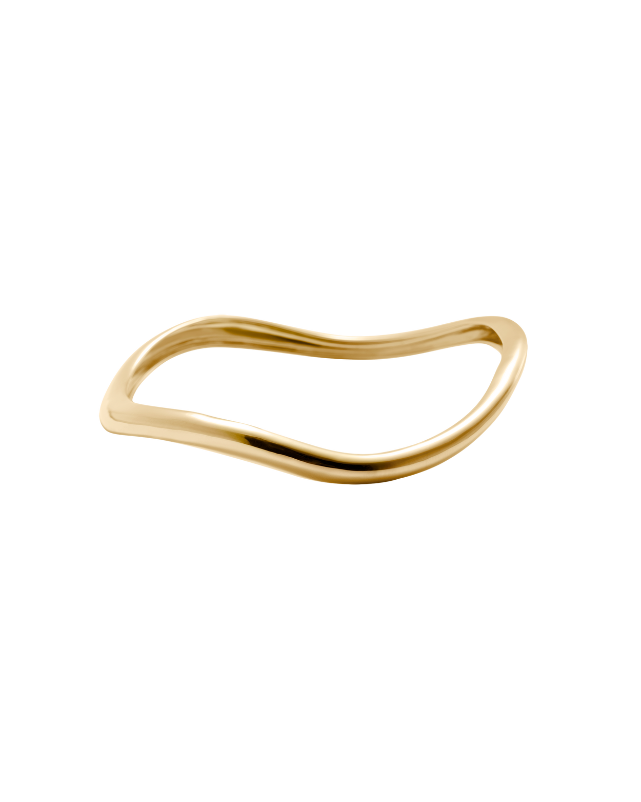 PRESENCE BANGLE (18K GOLD PLATED) IMAGE 1