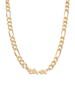REVER CHAIN NECKLACE (18K GOLD PLATED) IMAGE 1