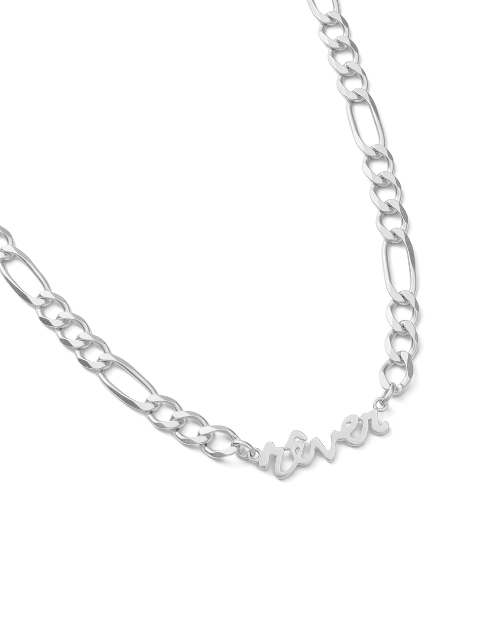 REVER CHAIN NECKLACE (STERLING SILVER) IMAGE 4