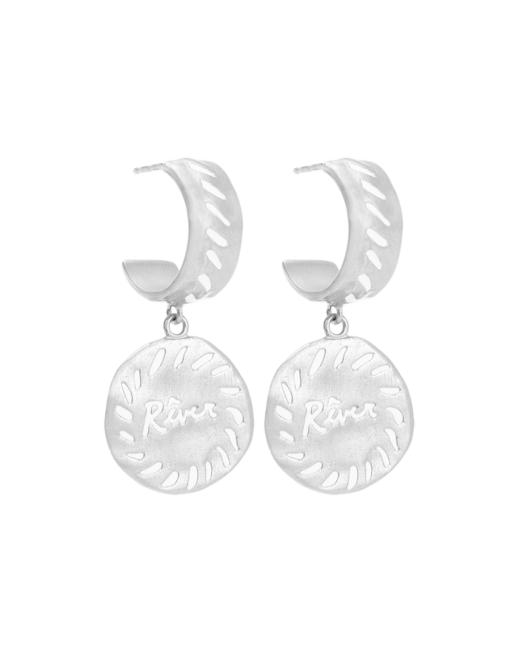 REVER EARRINGS (STERLING SILVER) IMAGE 1