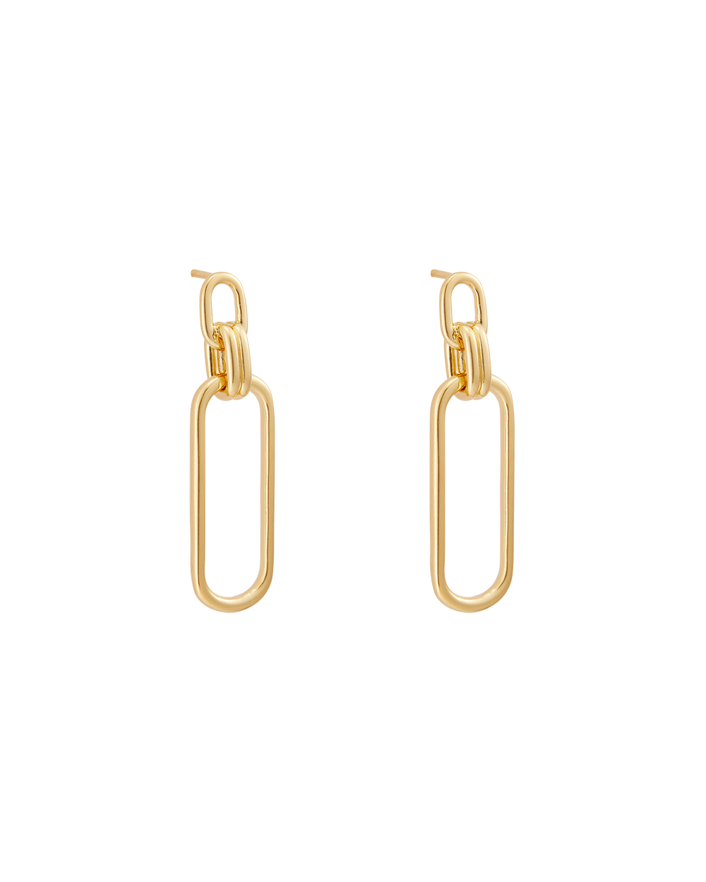 ROAM EARRINGS (18K GOLD PLATED) IMAGE 1