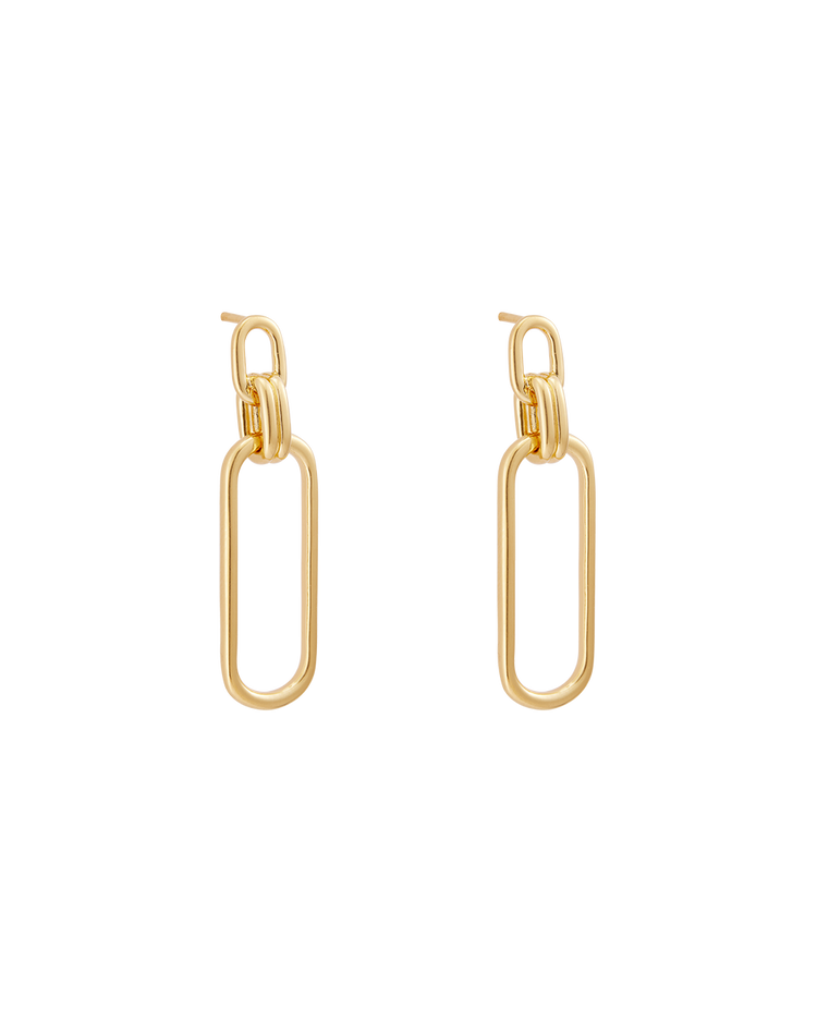 ROAM EARRINGS (18K GOLD PLATED) IMAGE 1