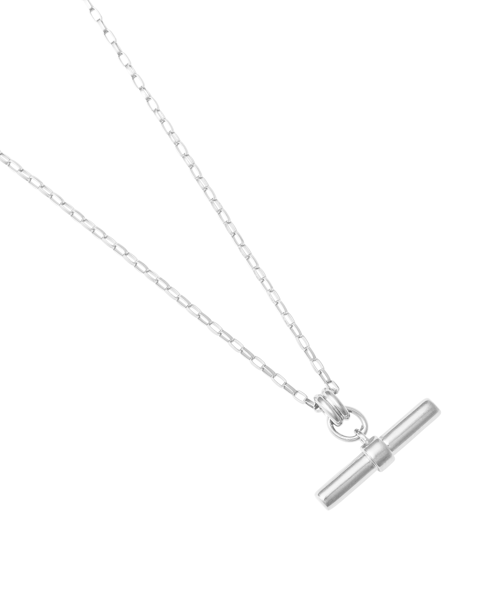 ROAM T-BAR NECKLACE (STERLING SILVER) IMAGE 5