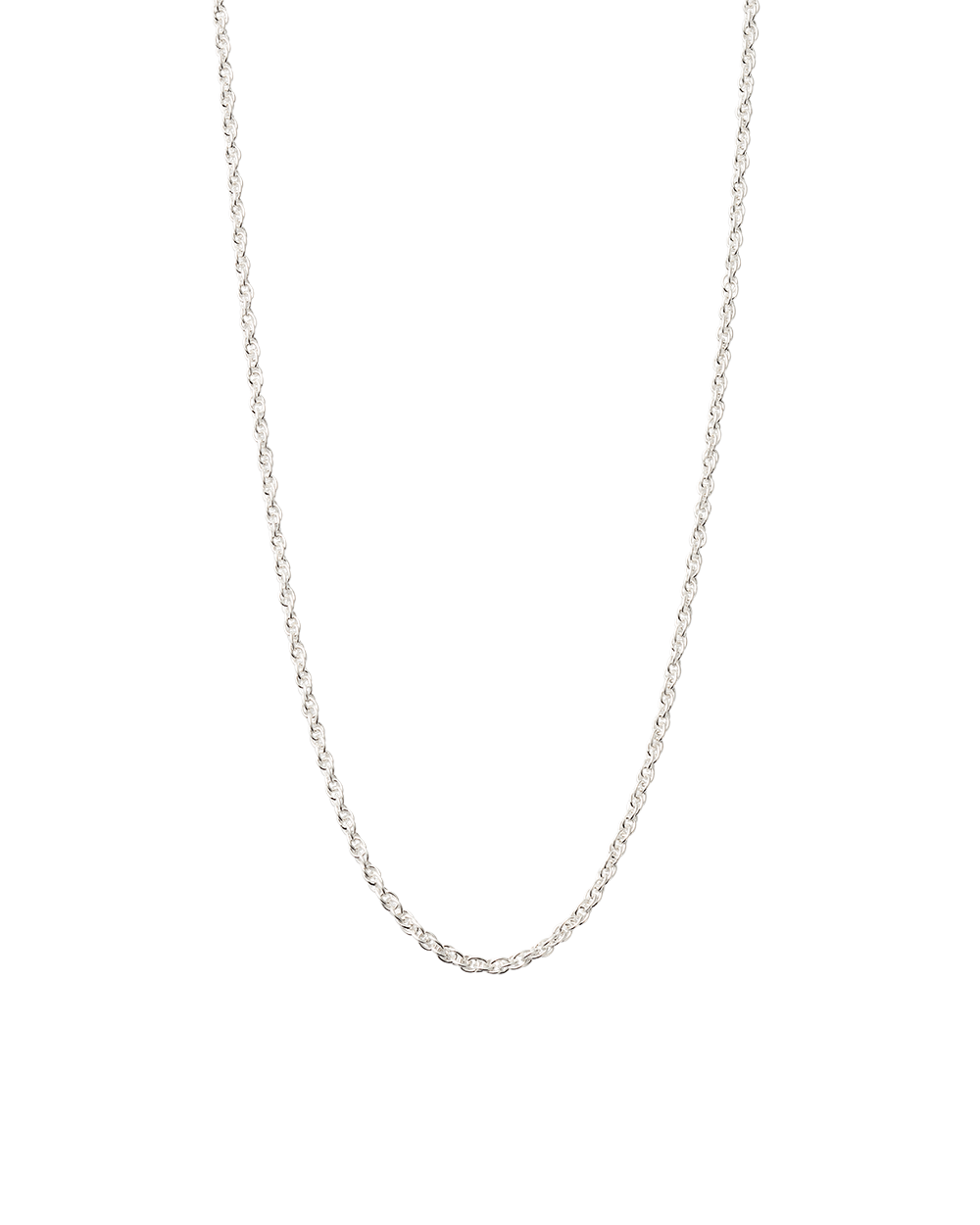 ROPE CHOKER 14-16" (STERLING SILVER) - IMAGE 1