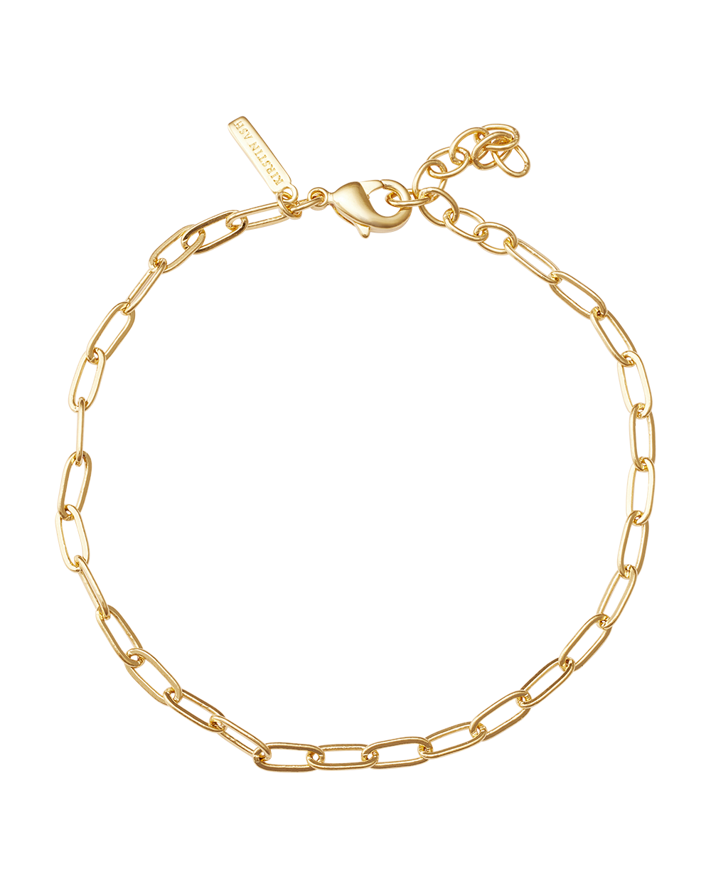RUE CHAIN BRACELET (18K GOLD PLATED) IMAGE 1