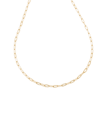 RUE CHAIN NECKLACE (18K GOLD PLATED) IMAGE 1