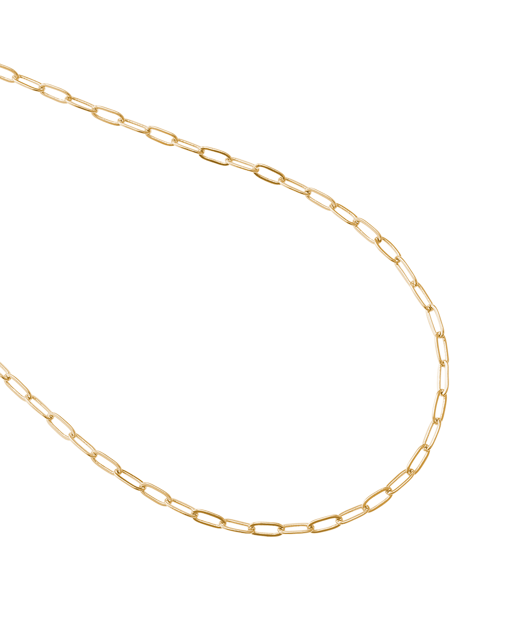 RUE CHAIN NECKLACE (18K GOLD PLATED) IMAGE 6