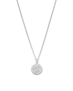 SAGITTARIUS PETITE ZODIAC NECKLACE (STERLING SILVER) IMAGE 1