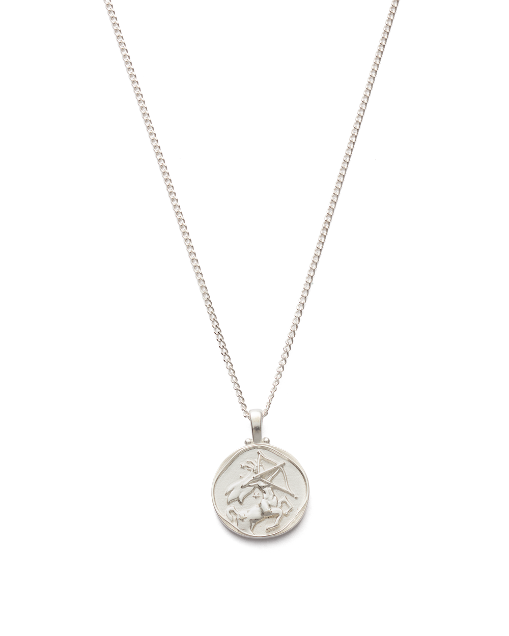 SAGITTARIUS ZODIAC NECKLACE (STERLING SILVER) IMAGE 1