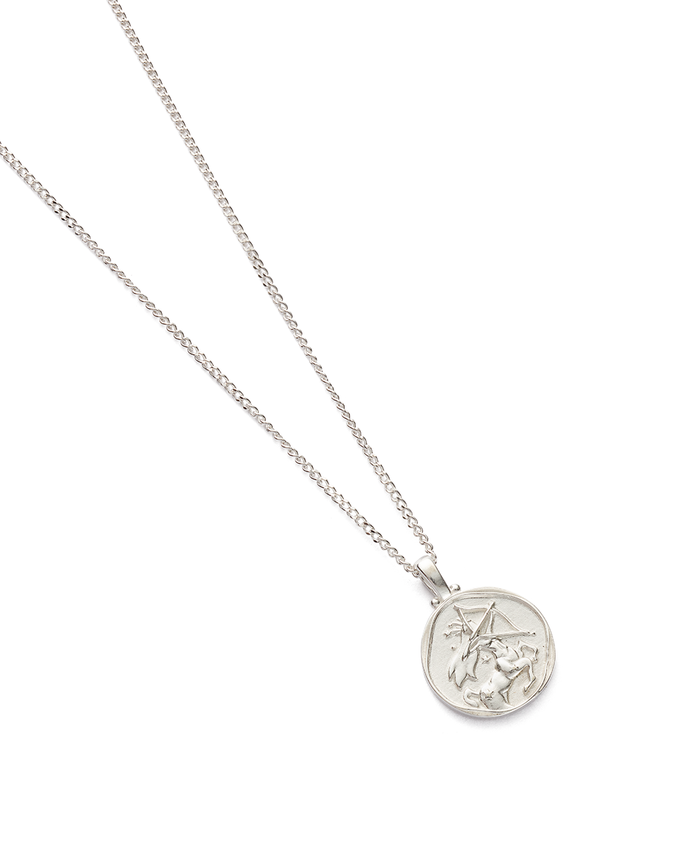 SAGITTARIUS ZODIAC NECKLACE (STERLING SILVER) IMAGE 4