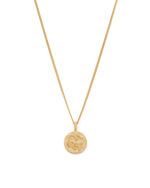 SCORPIO PETITE ZODIAC NECKLACE (18K GOLD VERMEIL) IMAGE 1