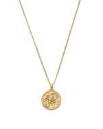 SCORPIO ZODIAC NECKLACE (18K GOLD VERMEIL) IMAGE 1