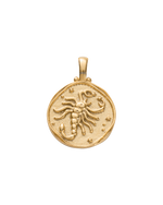 SCORPIO ZODIAC (18K GOLD VERMEIL) IMAGE 1