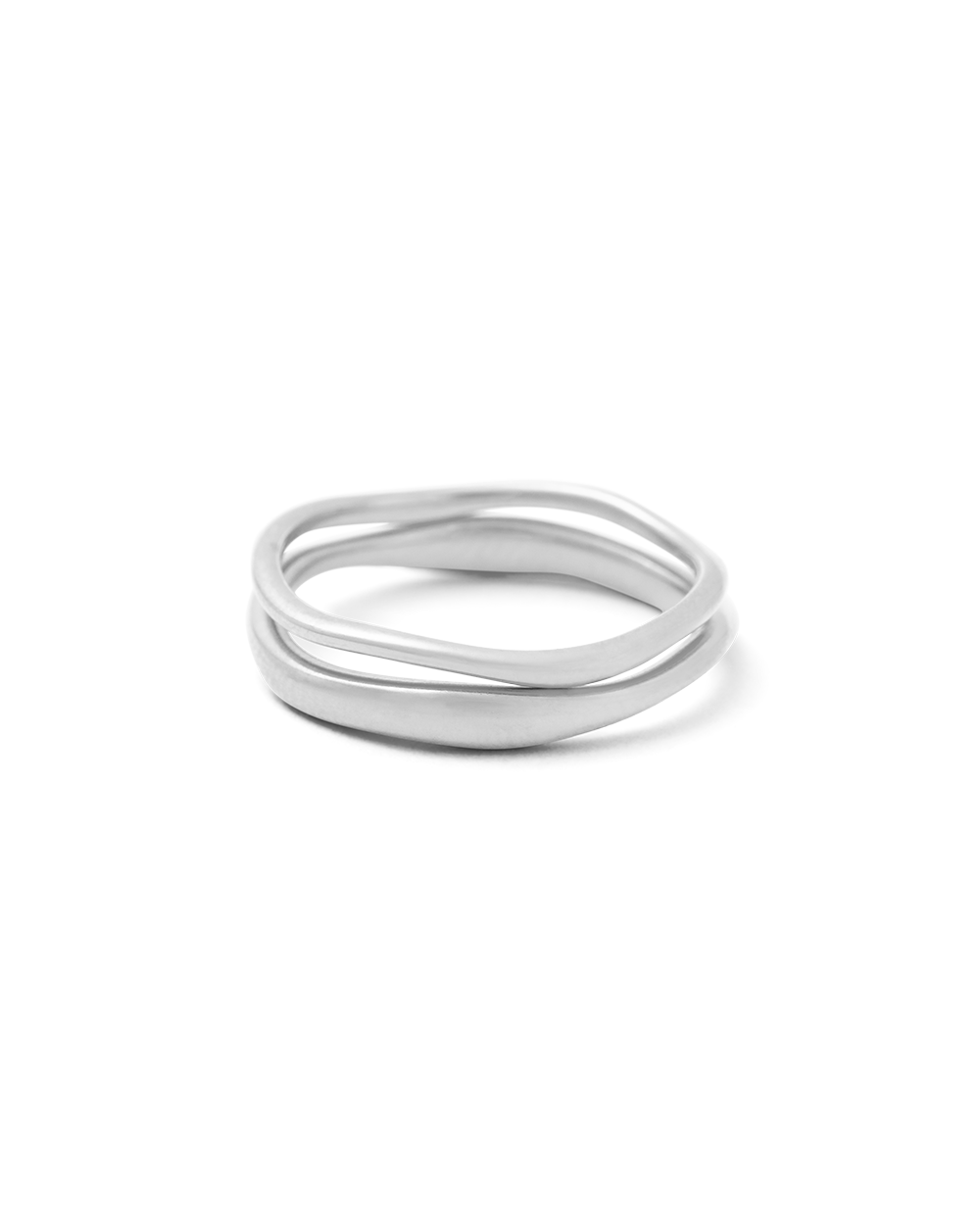 SHIFT STACKING RING (STERLING SILVER) IMAGE 1