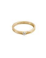 SOLACE PEARL RING (18K GOLD VERMEIL) IMAGE 1