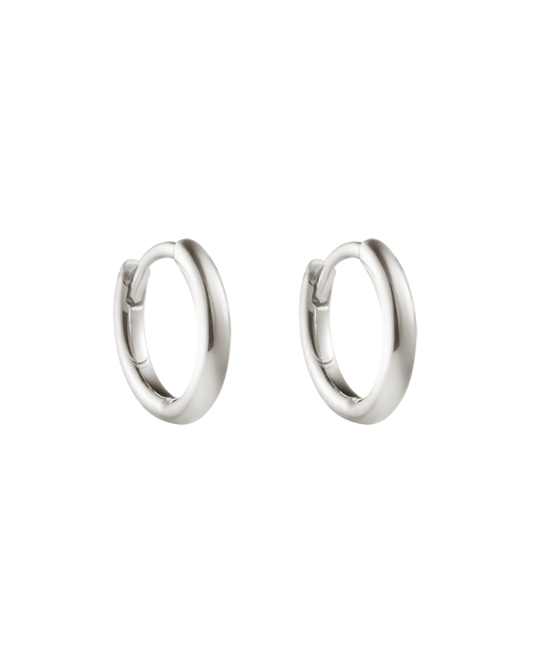 STILLNESS HUGGIES (STERLING SILVER) IMAGE 1