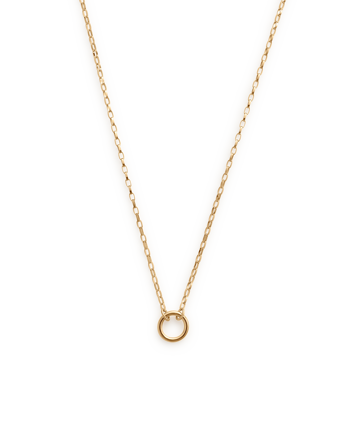 STILLNESS NECKLACE (18K GOLD PLATED) IMAGE 1