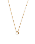 STILLNESS NECKLACE (18K GOLD PLATED) IMAGE 1