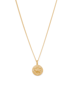 TAURUS PETITE ZODIAC NECKLACE (18K GOLD VERMEIL)