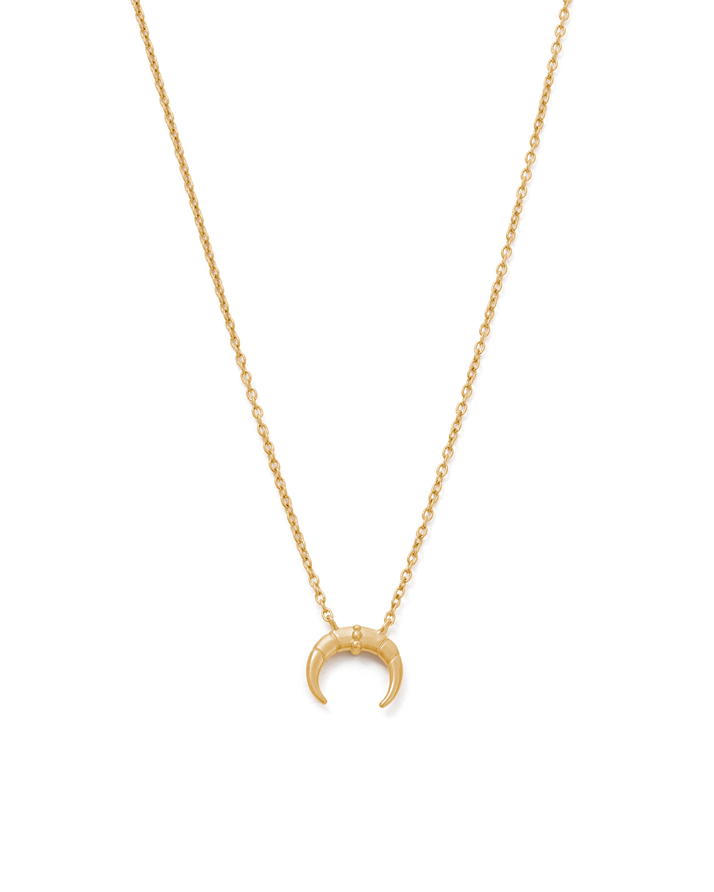 TAURUS STAR SIGN NECKLACE (18K GOLD VERMEIL) IMAGE 1