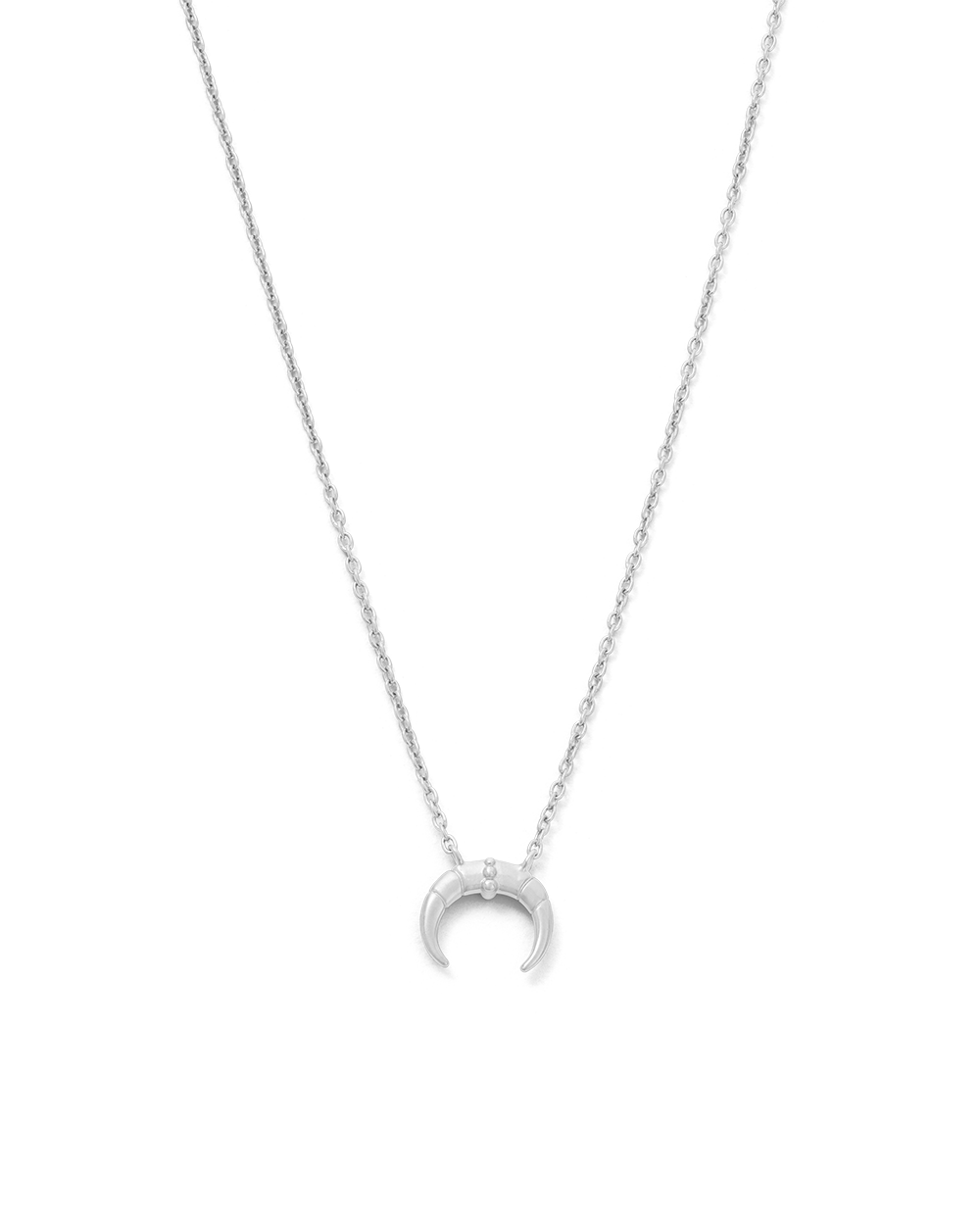 TAURUS STAR SIGN NECKLACE (STERLING SILVER) IMAGE 1