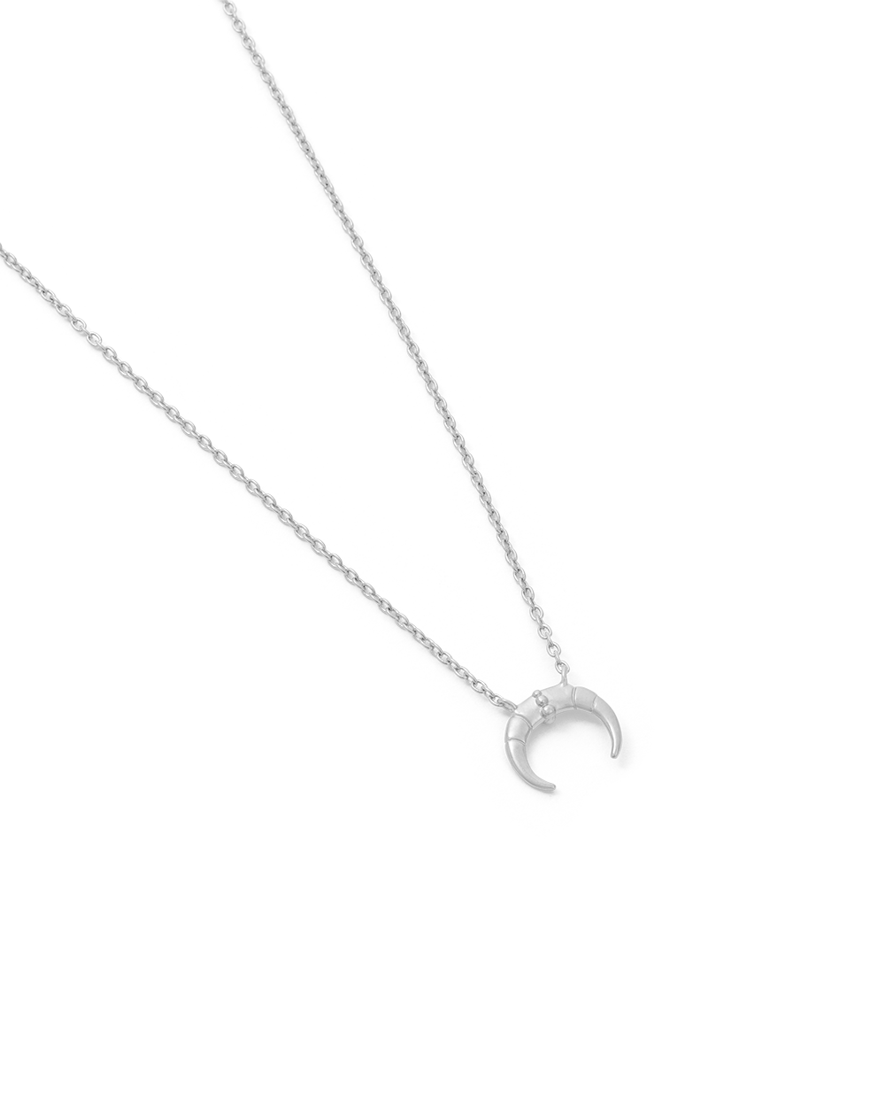 TAURUS STAR SIGN NECKLACE (STERLING SILVER) IMAGE 4