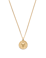 TAURUS ZODIAC NECKLACE (18K GOLD VERMEIL) IMAGE 1