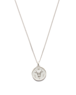 TAURUS ZODIAC NECKLACE (STERLING SILVER) IMAGE 1