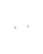 THREE DOT STUDS (STERLING SILVER) IMAGE 1
