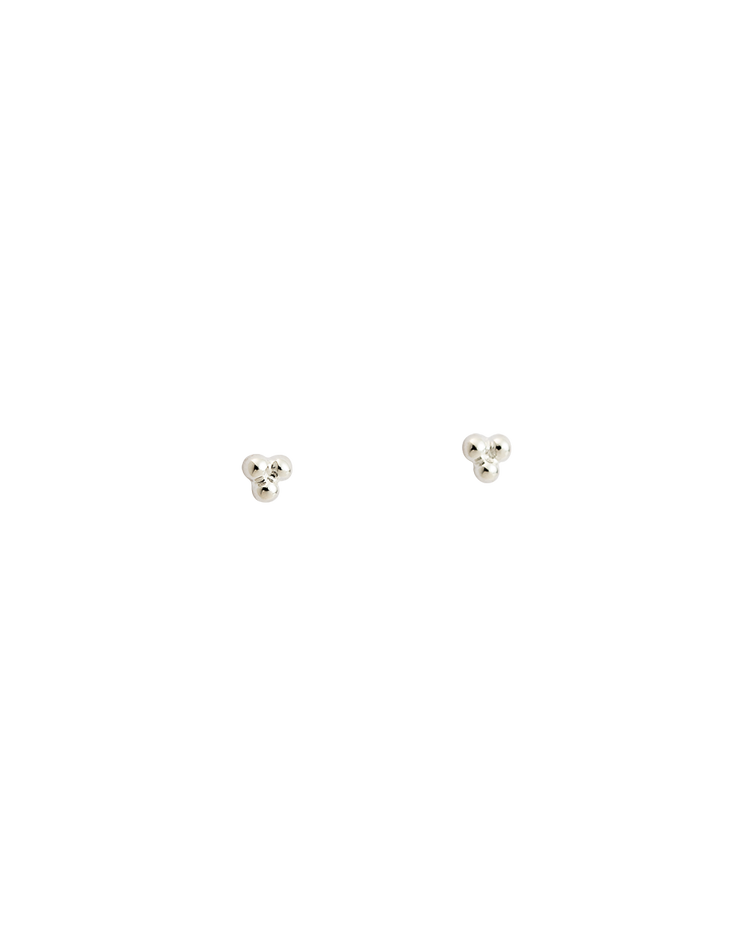 THREE DOT STUDS (STERLING SILVER) IMAGE 1