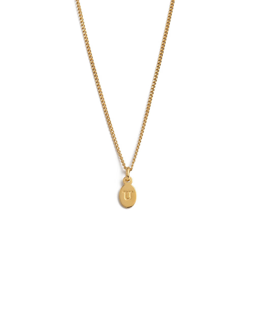 U 2025 initial necklace
