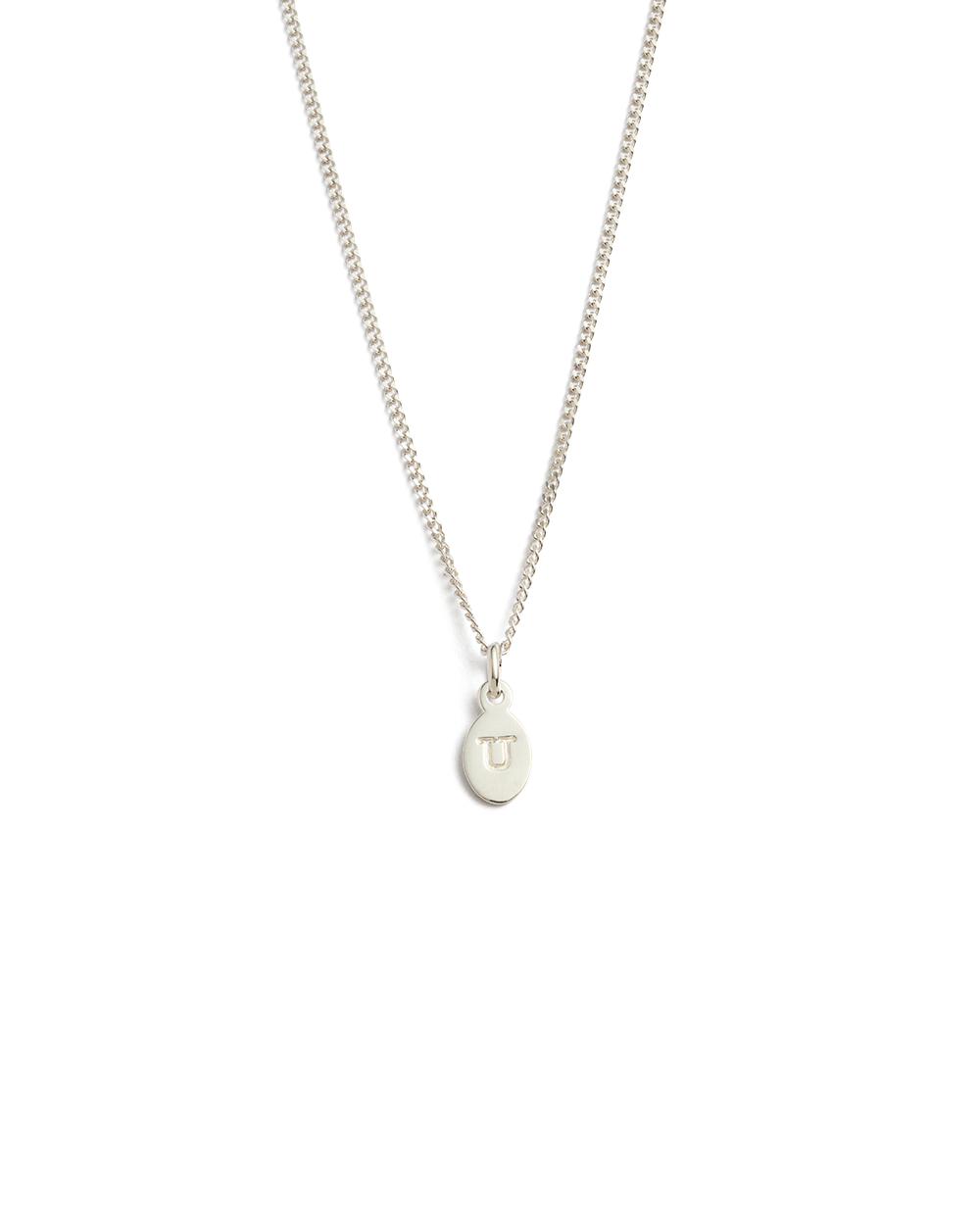 INITIAL NECKLACE A-Z (STERLING SILVER) IMAGE 26